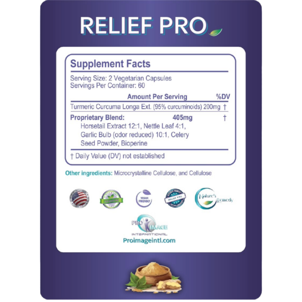 Relief Pro Supplement Facts